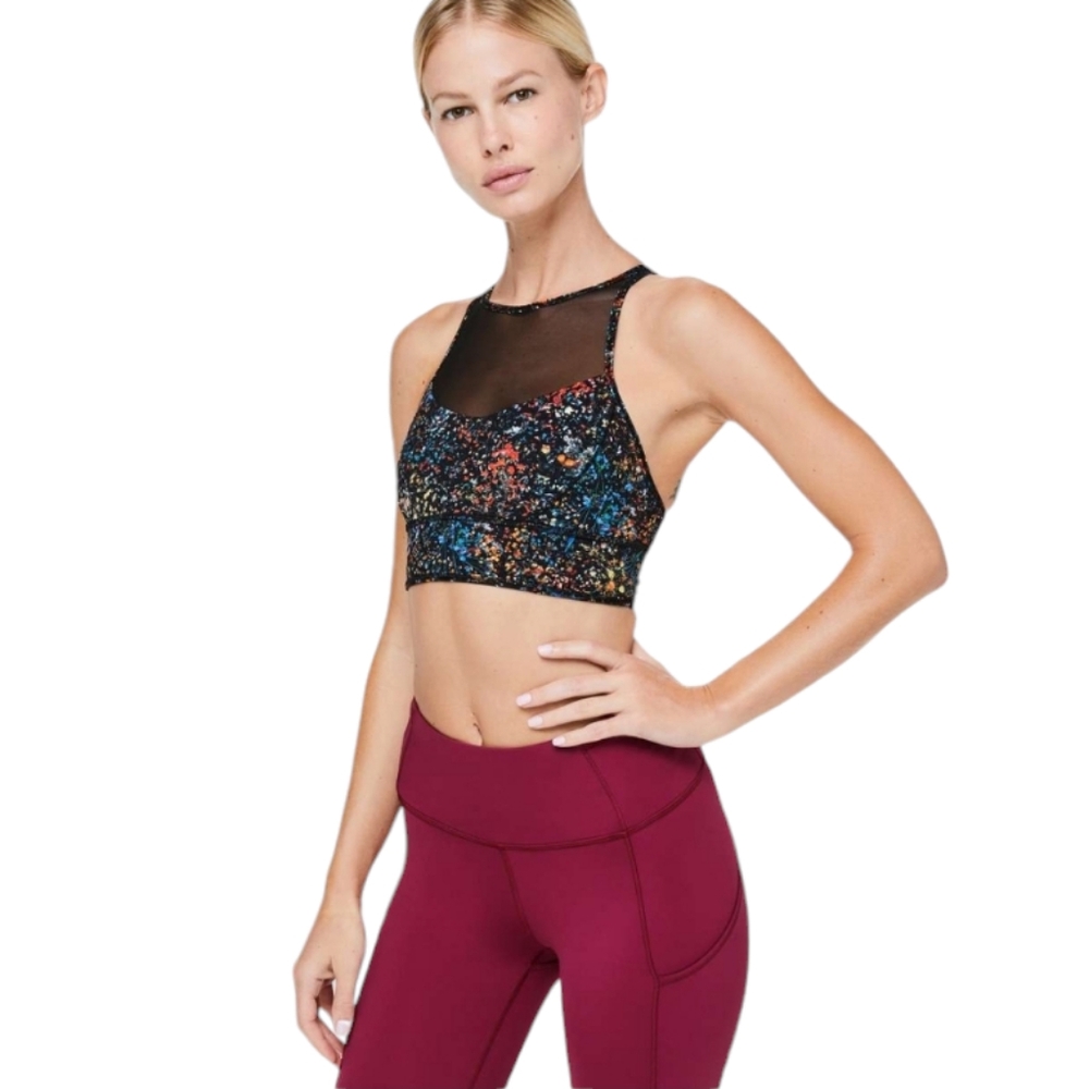 Lululemon Wake & Train Long Line Bra